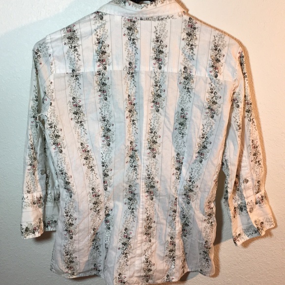 DKNY white blouse - Picture 3 of 5